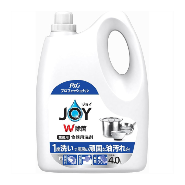 P&Gプロフェッショナル ジョイ JOY W除菌 業務用 詰め替え 4L [食器用洗剤] 4L