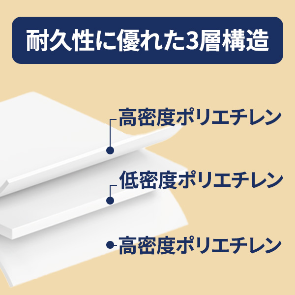 箱入ゴミ袋 ジャパックス BOX 45L 3層 半透明 100枚 100枚