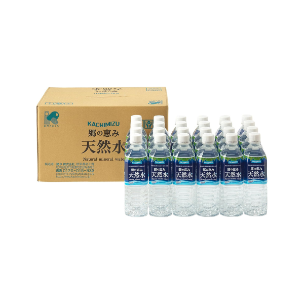 ミツウロコビバレッジ 郷の恵み天然水 500mL×24本 500mL x 24本