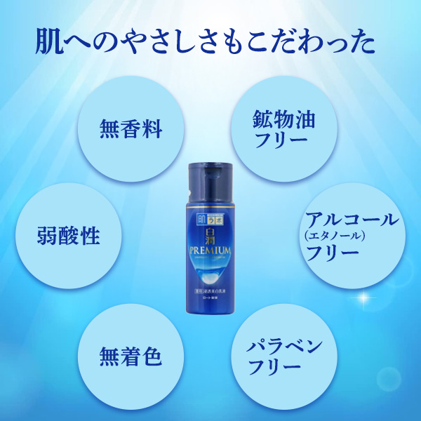 ロート製薬 肌ラボ 白潤プレミアム 薬用浸透美白乳液 140mL【医薬部外品】 140mL