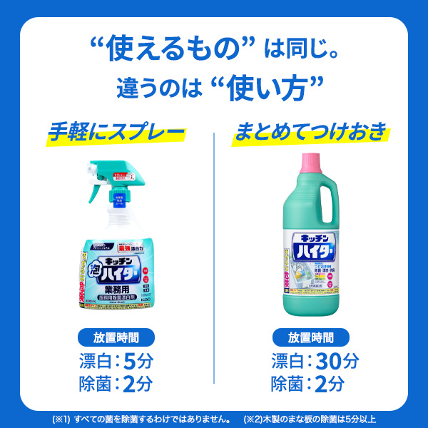 花王 キッチン泡ハイター 業務用 つけかえ用 1000mL[キッチン用漂白剤] 1000mL