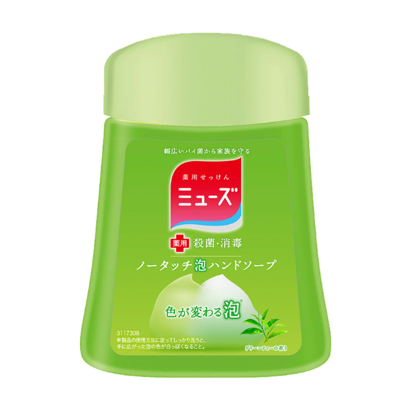 薬用せっけん ミューズ ノータッチ 泡ハンドソープ グリーンティー つめかえ用 250mL 250ml