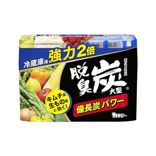 エステー 脱臭炭 冷蔵庫用 大型 240g [消臭剤 キッチン] 240g