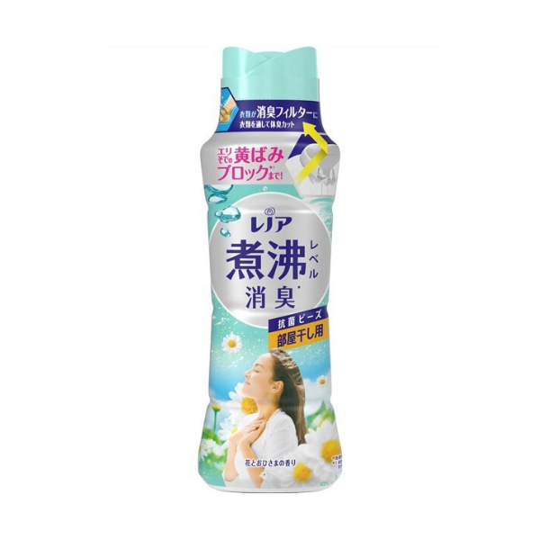 P&G レノア 煮沸レベル消臭抗菌ビーズ 部屋干し 花とおひさまの香り 詰替 本体 420ml[洗濯ビーズ] 420ml