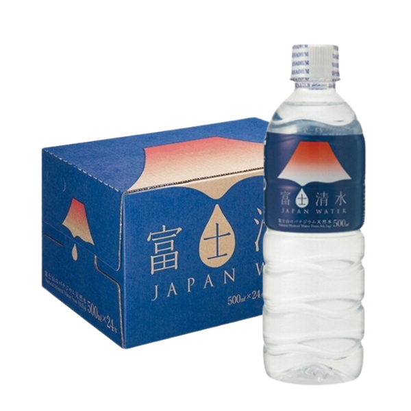 ミツウロコビバレッジ 富士清水 JAPAN WATER 500mL×24本 シュリンクキャップ仕様 500mL x 24本