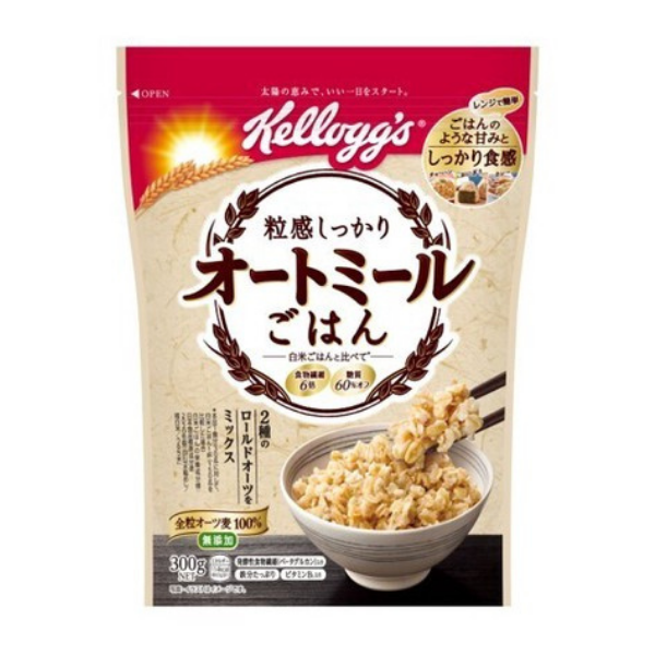 ケロッグ kelloggs 粒感しっかり オートミールごはん 300g