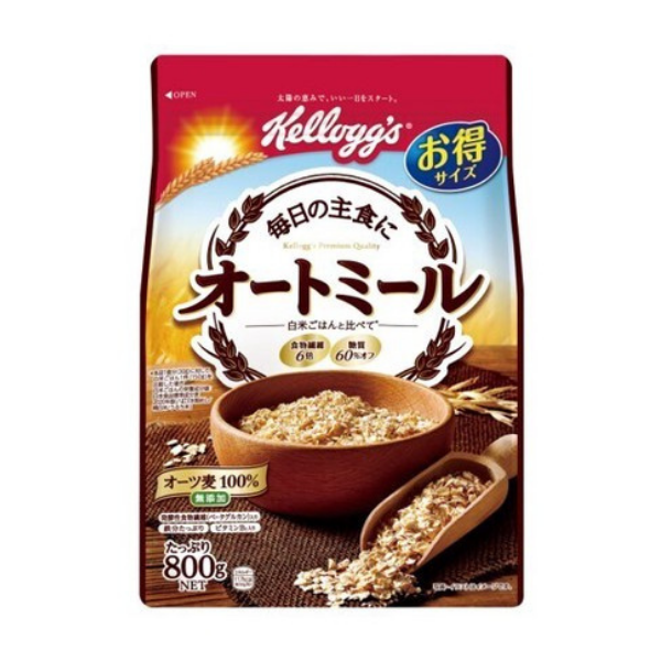 ケロッグ kelloggs オートミール お得サイズ 800g