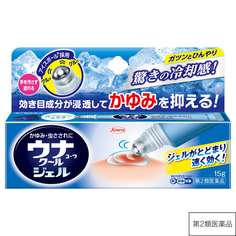 ウナコーワクールジェル 15g 【第2類医薬品】