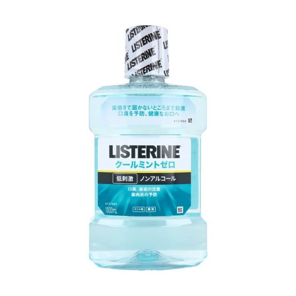 ジョンソン・エンド・ジョンソン 薬用リステリン クールミントゼロ ノンアルコール 1000mL 【医薬部外品】