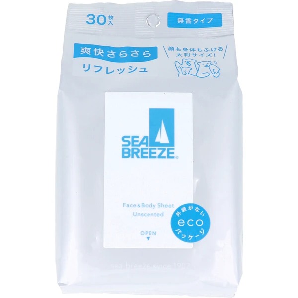 シーブリーズ フェイス&ボディシート N 無香タイプ 30枚入