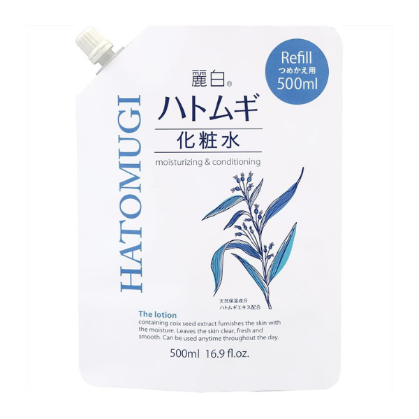 麗白 ハトムギ化粧水 詰替用 500ml