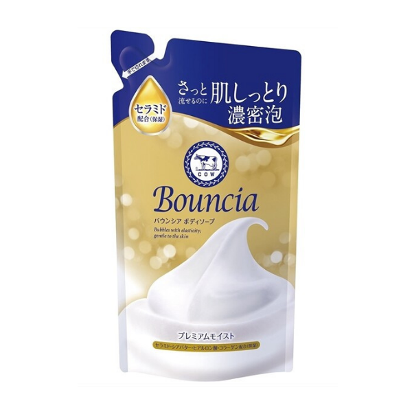 牛乳石鹸 バウンシア ボディソープ プレミアムモイスト 詰替用 340mL