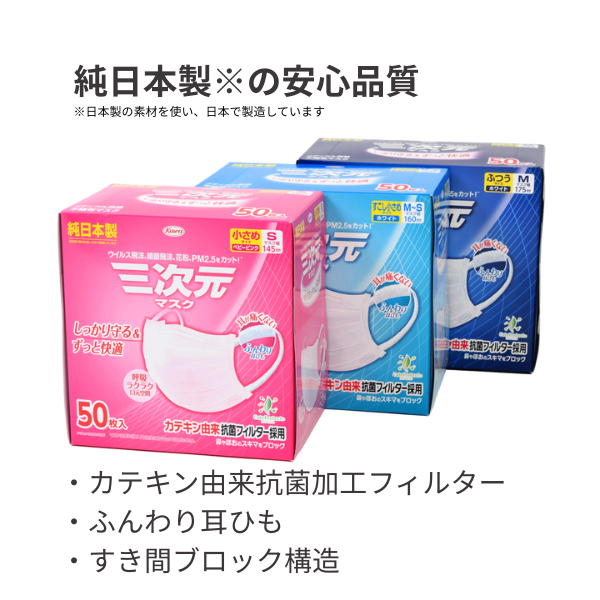 三次元マスク 50枚入