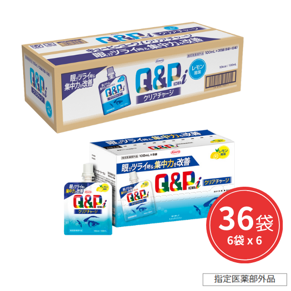 キューピーコーワiクリアチャージ レモン風味 100mL×36袋【指定医薬部外品】