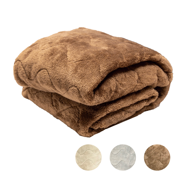 吸湿発熱&蓄熱わた入り 洗える抗菌防臭やわらか敷きパッド(ベッドパッド) ダブルサイズ ベージュ